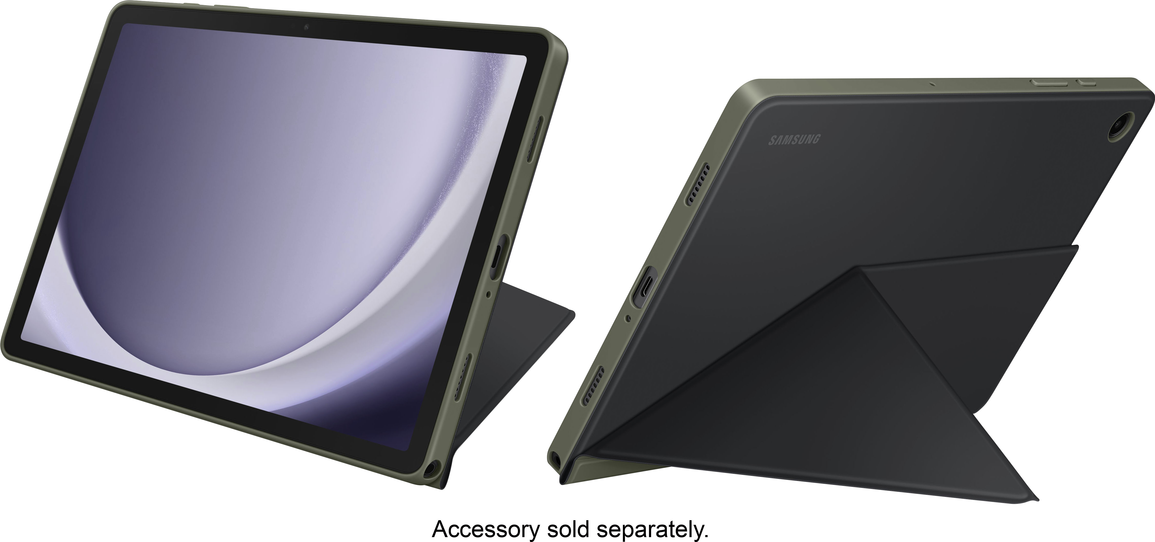 Tablette 11 Samsung Galaxy Tab A9+ Wi-Fi - 128 Go, Argent + Book Cover  Hybride (via ODR 50€) –