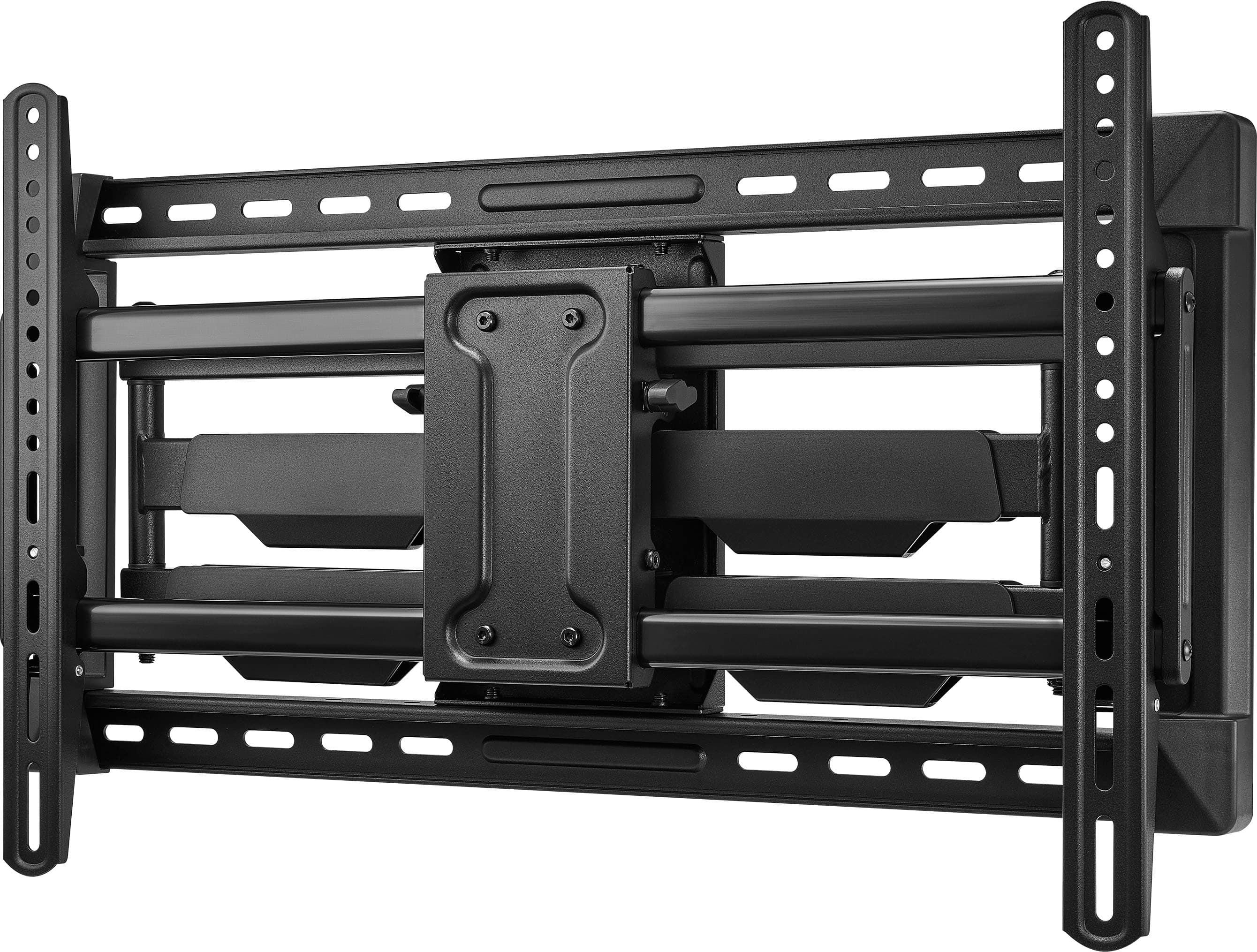 Left. Insignia™ - Full-Motion TV Wall Mount for Most 42"–90" TVs — Extends 22" - Black.