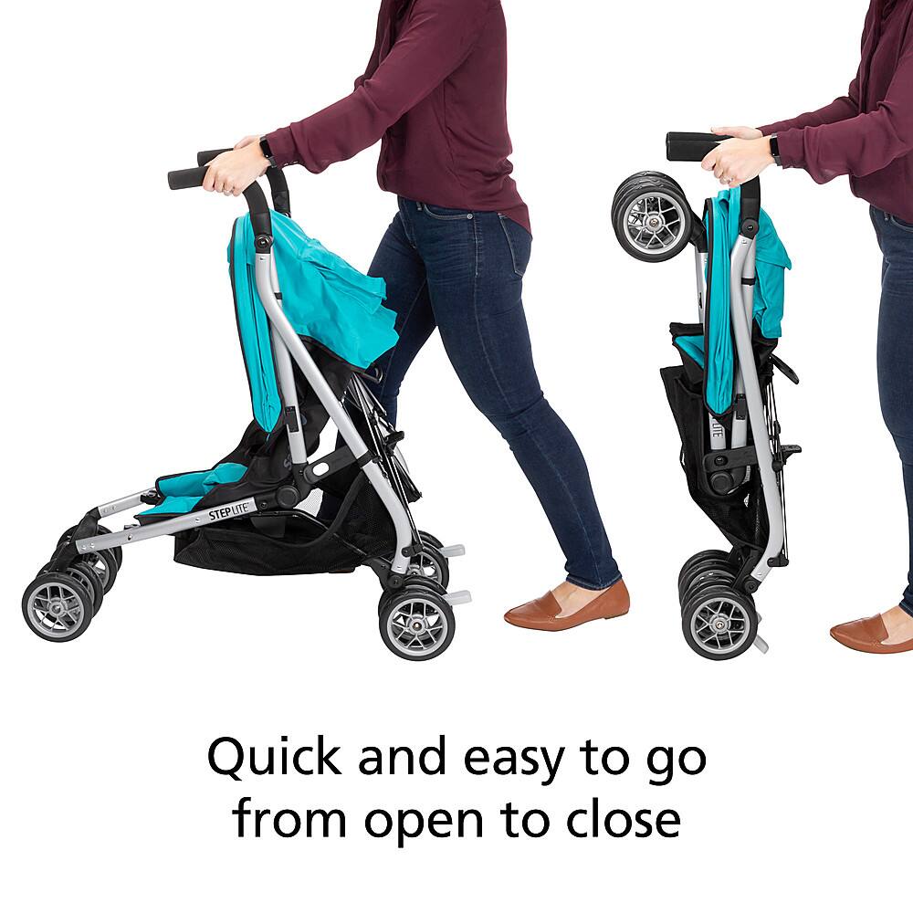 Best Buy Safety 1st Step Lite Compact Stroller Blue CV372FHH