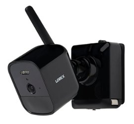 Lorex - Add_On Outdoor Wire-Free 4K Security Camera - Black - Front_Zoom