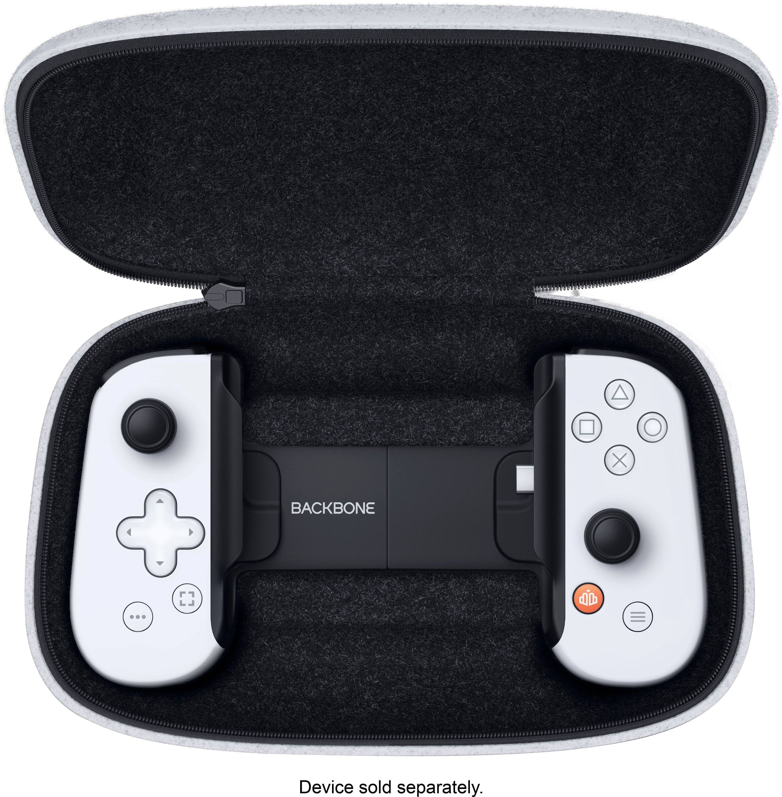 Angle. Backbone - Backbone One Carrying Case - PlayStation Edition - White.