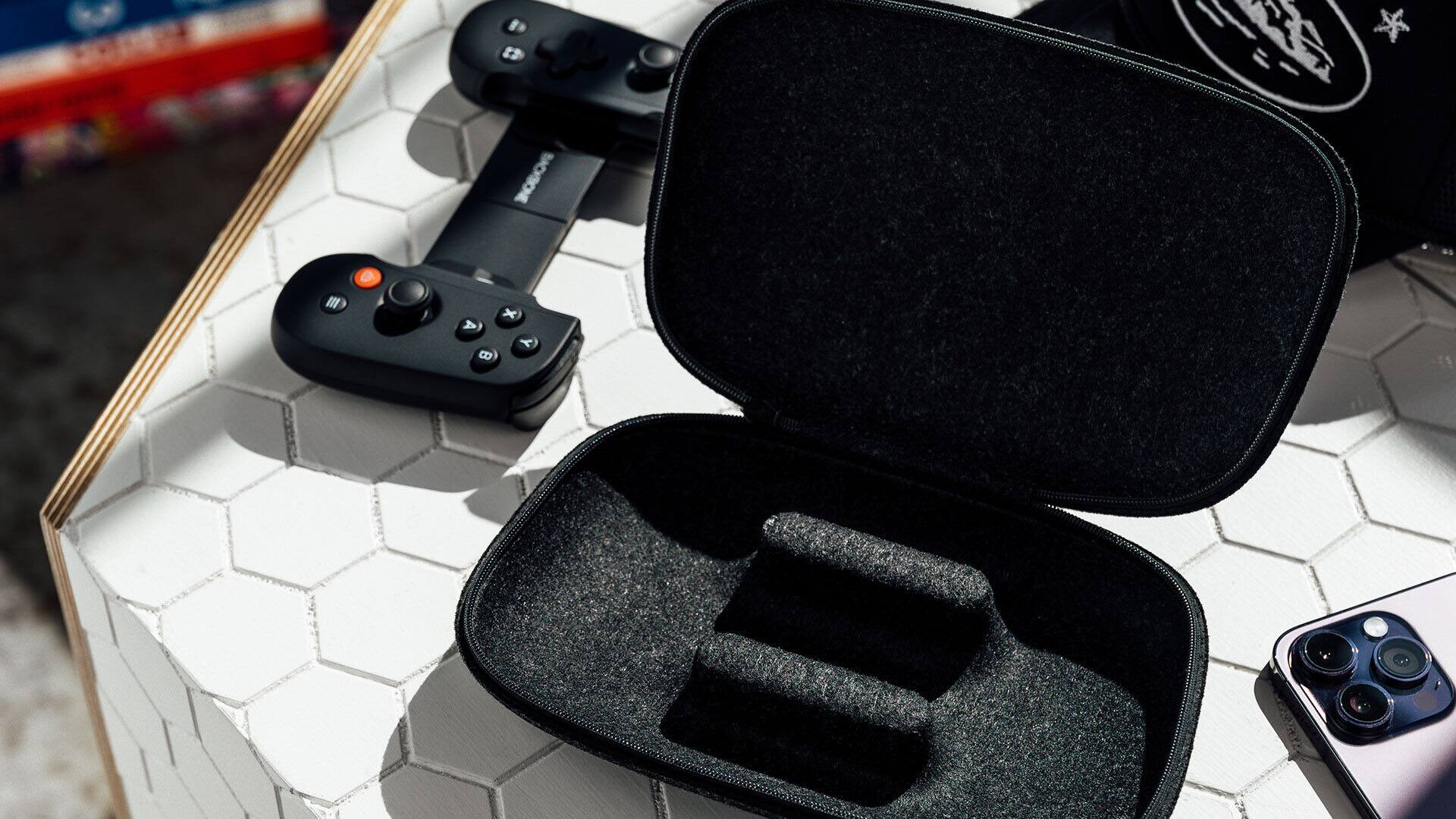 Alt View 12. Backbone - Backbone One Carrying Case - Black.