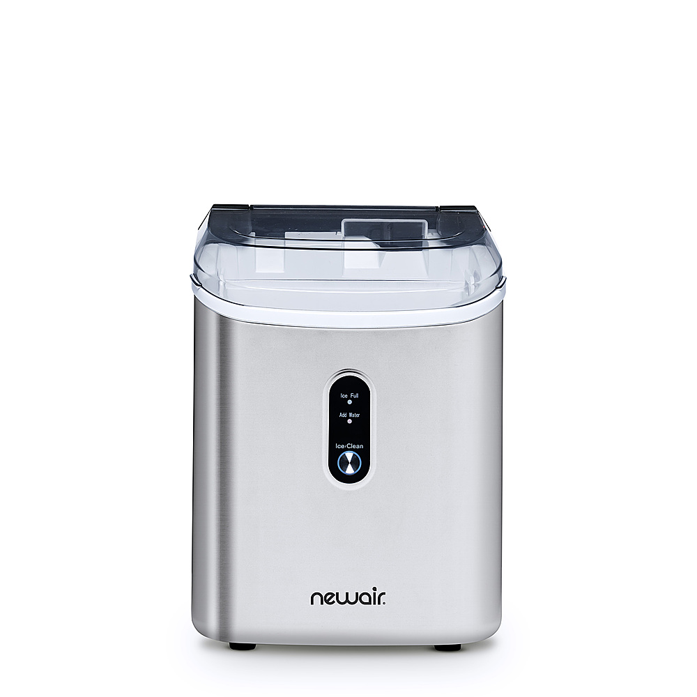 Newair Countertop Nugget Ice Maker, Pieces Per Operating Cycle 9, Pounds of  Ice Per Day 30 lb, Color Family Stainless Steel, Model# NIM030SS00