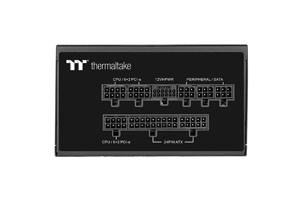 Alt View 14. Thermaltake - Toughpower GF A3 850W 80 PLUS Gold PCIe Gen 5 ATX 3.0 Ready Fully Modular Power Supply - Black.