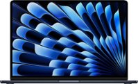 Apple - Geek Squad Certified Refurbished MacBook Air 15" Laptop - M2 chip - 16GB Memory - 512GB SSD - Midnight - Front_Zoom