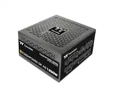 Front. Thermaltake - Toughpower GF A3 1200W 80 PLUS Gold PCIe Gen 5 ATX 3.0 Ready Fully Modular Power Supply - Black.
