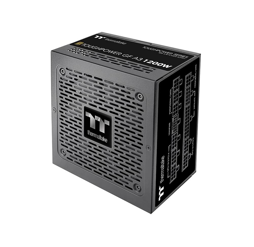 Alt View 13. Thermaltake - Toughpower GF A3 1200W 80 PLUS Gold PCIe Gen 5 ATX 3.0 Ready Fully Modular Power Supply - Black.