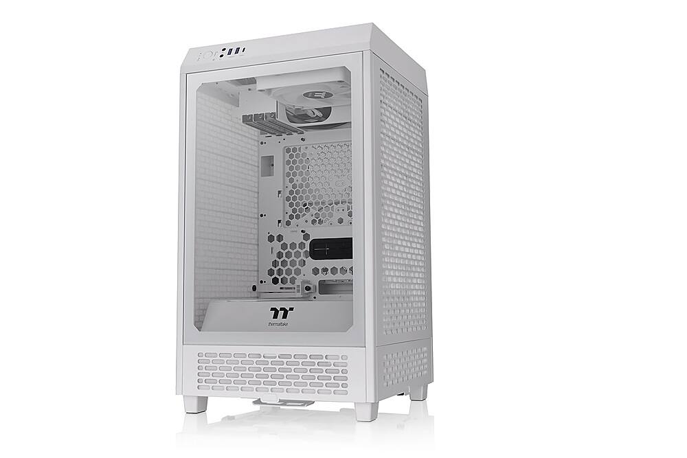 Thermaltake The Tower 200 Mini Itx Mini Case Snow Ca-1x9-00s6wn-00 