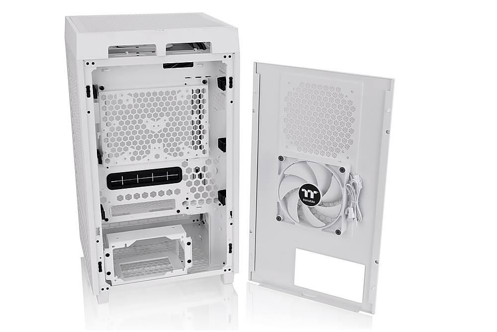 Thermaltake The Tower 200 Mini Itx Mini Case Snow Ca-1x9-00s6wn-00 