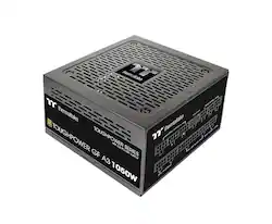 Thermaltake - Toughpower GF A3 1050W 80 PLUS Gold PCIe Gen 5 ATX 3.0 Ready Fully Modular Power Supply - Black - Front_Zoom