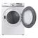 Alt View 16. Samsung - 7.5 Cu. Ft. Stackable Smart Electric Dryer with Sensor Dry - White.