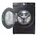 Alt View 13. Samsung - 5.1 Cu. Ft. High-Efficiency Stackable Smart Front Load Washer with Vibration Reduction Technology+ - Brushed Black.