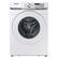 Front. Samsung - 5.1 Cu. Ft. High-Efficiency Stackable Smart Front Load Washer with Vibration Reduction Technology+ - White.