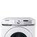Alt View 11. Samsung - 5.1 Cu. Ft. High-Efficiency Stackable Smart Front Load Washer with Vibration Reduction Technology+ - White.