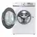 Alt View 13. Samsung - 5.1 Cu. Ft. High-Efficiency Stackable Smart Front Load Washer with Vibration Reduction Technology+ - White.