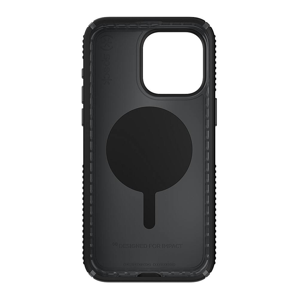 Alt View 11. Speck - Presidio2 Grip ClickLock Case with MagSafe for Apple iPhone 15 Pro Max - Black.