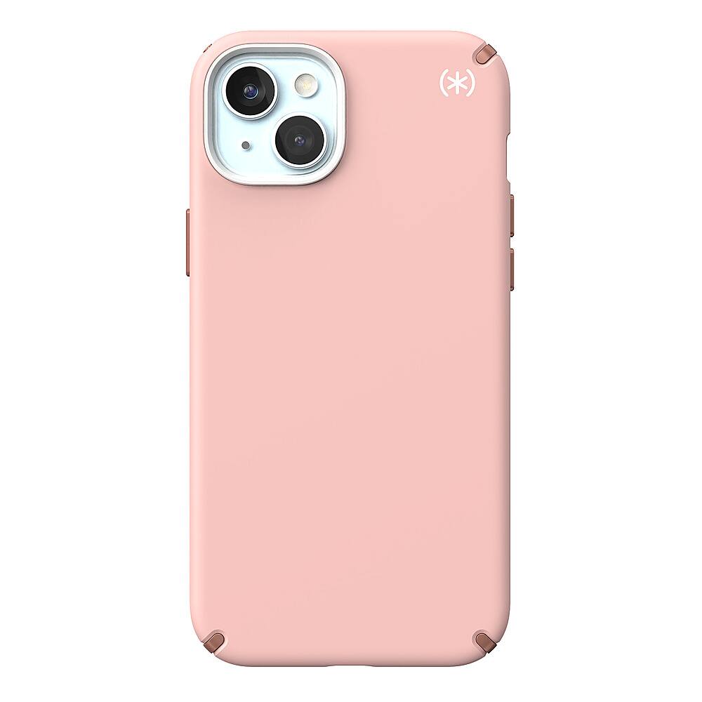 Speck - Presidio2 Pro Case with MagSafe for Apple iPhone 15 Plus/14 Plus, 13 ft Drop Protection, Soft with Extra Grip - Dahlia Pink