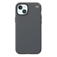 Speck - Presidio2 Pro Case with MagSafe for Apple iPhone 15 Plus/14 Plus - Charcoal Gray - Front_Zoom