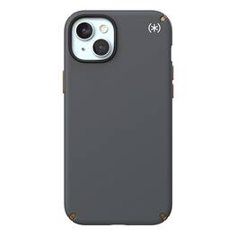 Speck - Presidio2 Pro Case with MagSafe for Apple iPhone 15 Plus/14 Plus, 13 ft Drop Protection, Soft with Extra Grip - Charcoal Gray