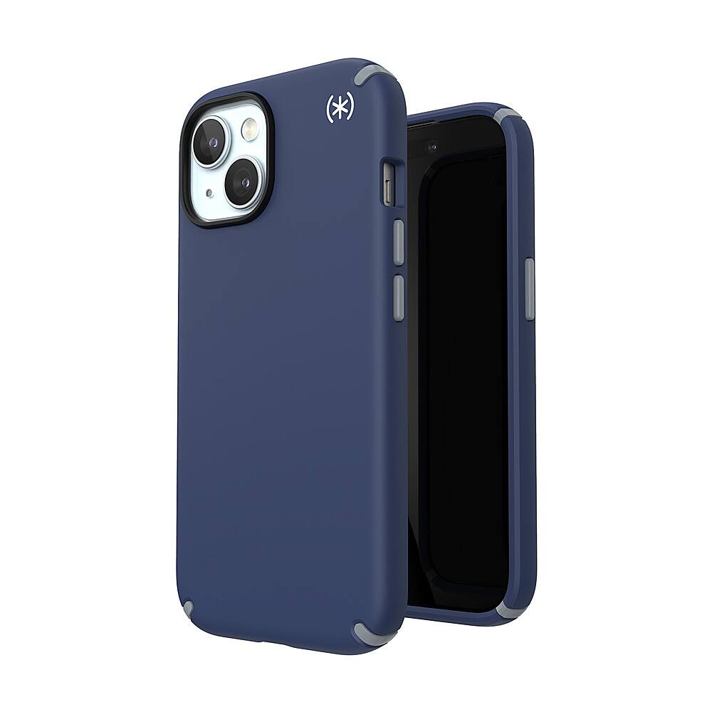Alt View 1. Speck - Presidio2 Pro Case with MagSafe for Apple iPhone 15/14/13 - Coastal Blue.