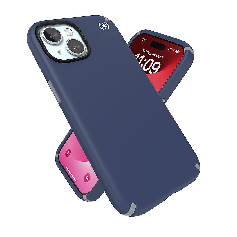 Alt View 3. Speck - Presidio2 Pro Case with MagSafe for Apple iPhone 15/14/13 - Coastal Blue.
