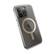 Alt View 2. Speck - Presidio Lux Case with MagSafe for Apple iPhone 15 Pro - Clear/Gold Glitter.