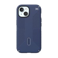 Speck - Presidio2 Grip ClickLock Case with MagSafe for Apple iPhone 15/14/13 - Coastal Blue - Front_Zoom