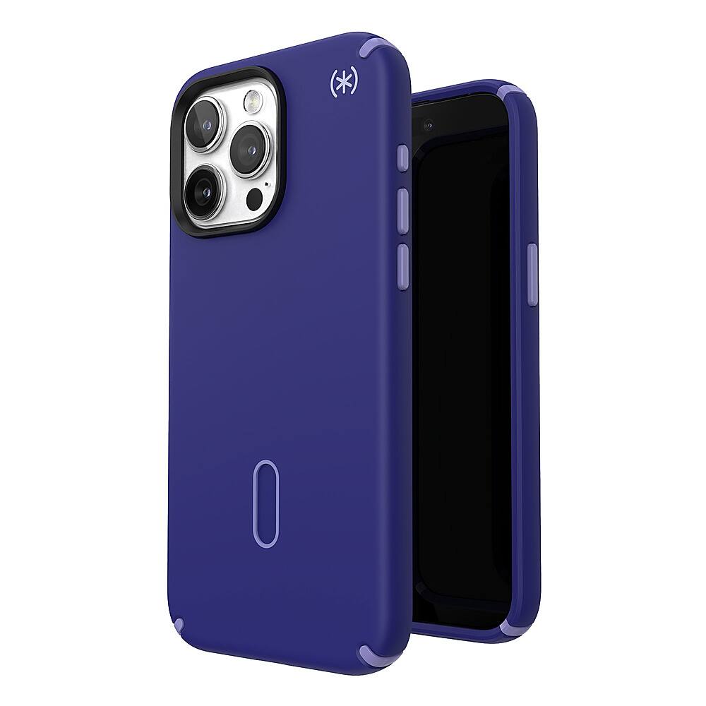 Alt View 1. Speck - Presidio2 Pro ClickLock Case with MagSafe for Apple iPhone 15 Pro Max - Future Blue.