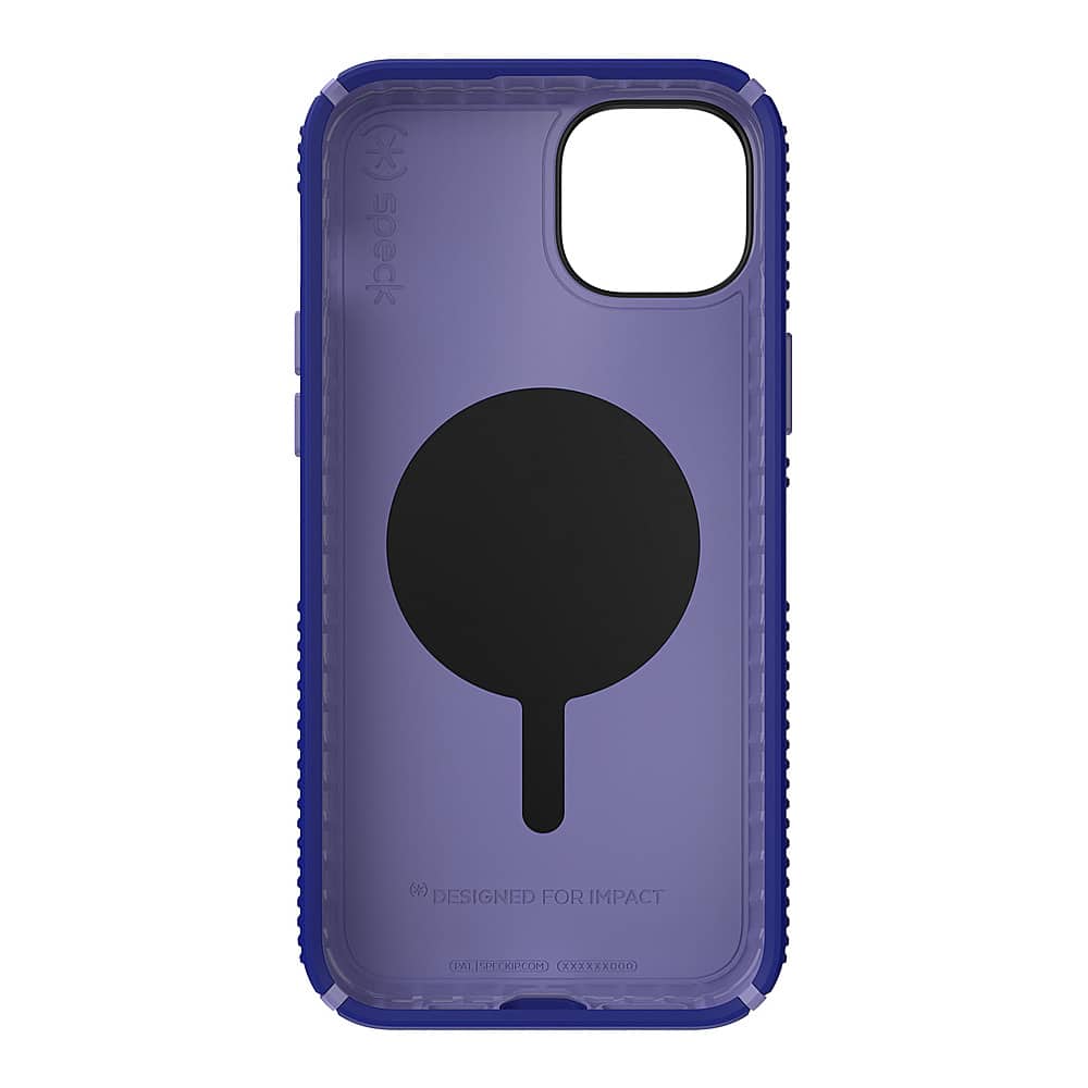 Alt View 11. Speck - Presidio2 Grip ClickLock Case with MagSafe for Apple iPhone 15 Plus/14 Plus - Future Blue.