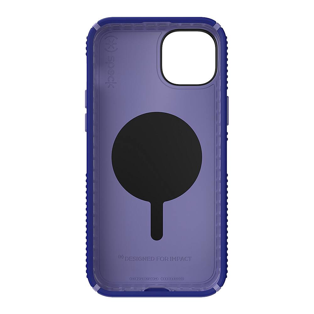 Alt View 11. Speck - Presidio2 Grip ClickLock Case with MagSafe for Apple iPhone 15 Plus/14 Plus - Future Blue.