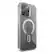 Angle. Speck - Presidio Lux Grip ClickLock Case with MagSafe for Apple iPhone 15 Pro Max - Clear/Glitter.