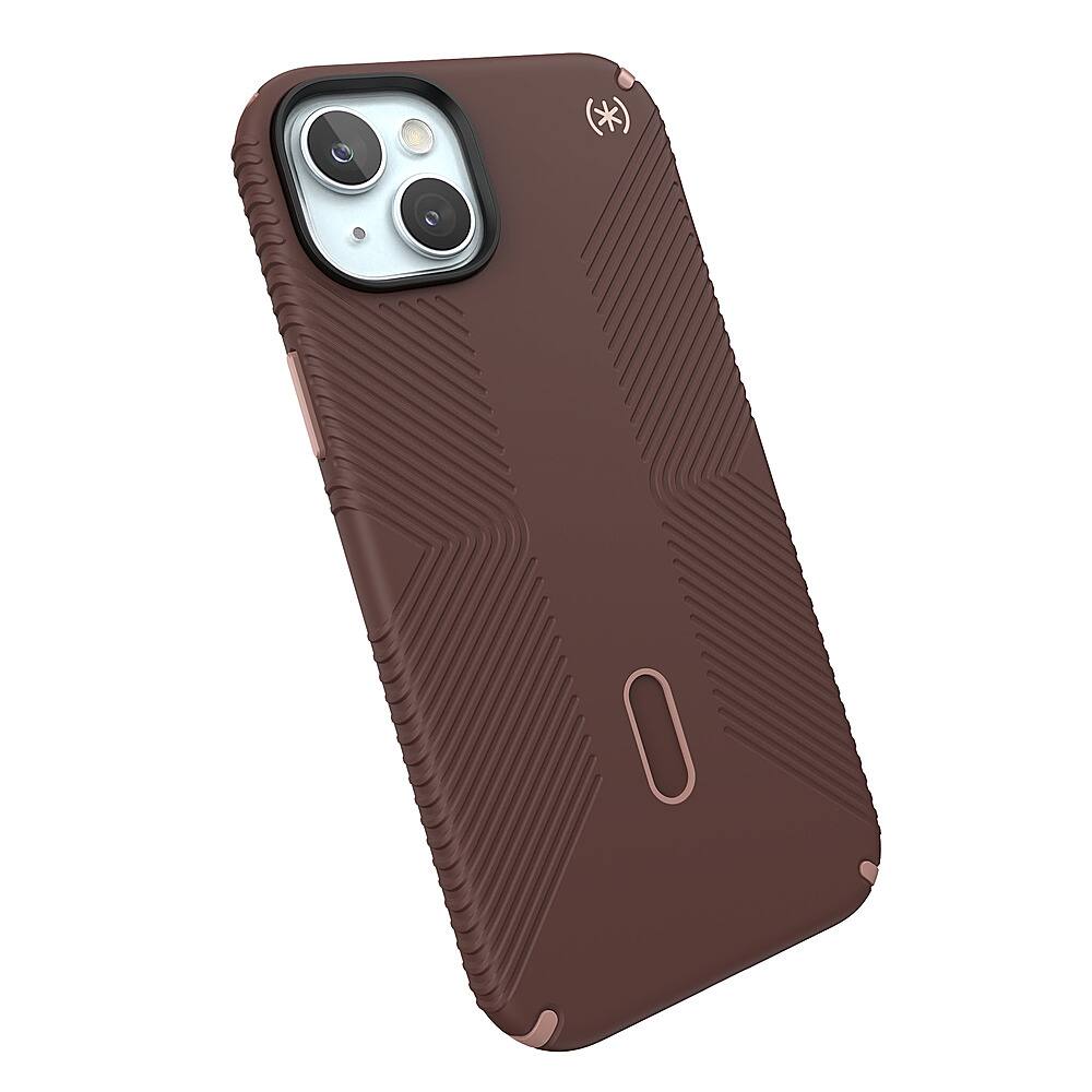 Alt View 2. Speck - Presidio2 Grip ClickLock Case with MagSafe for Apple iPhone 15 Plus/14 Plus - New Planet.