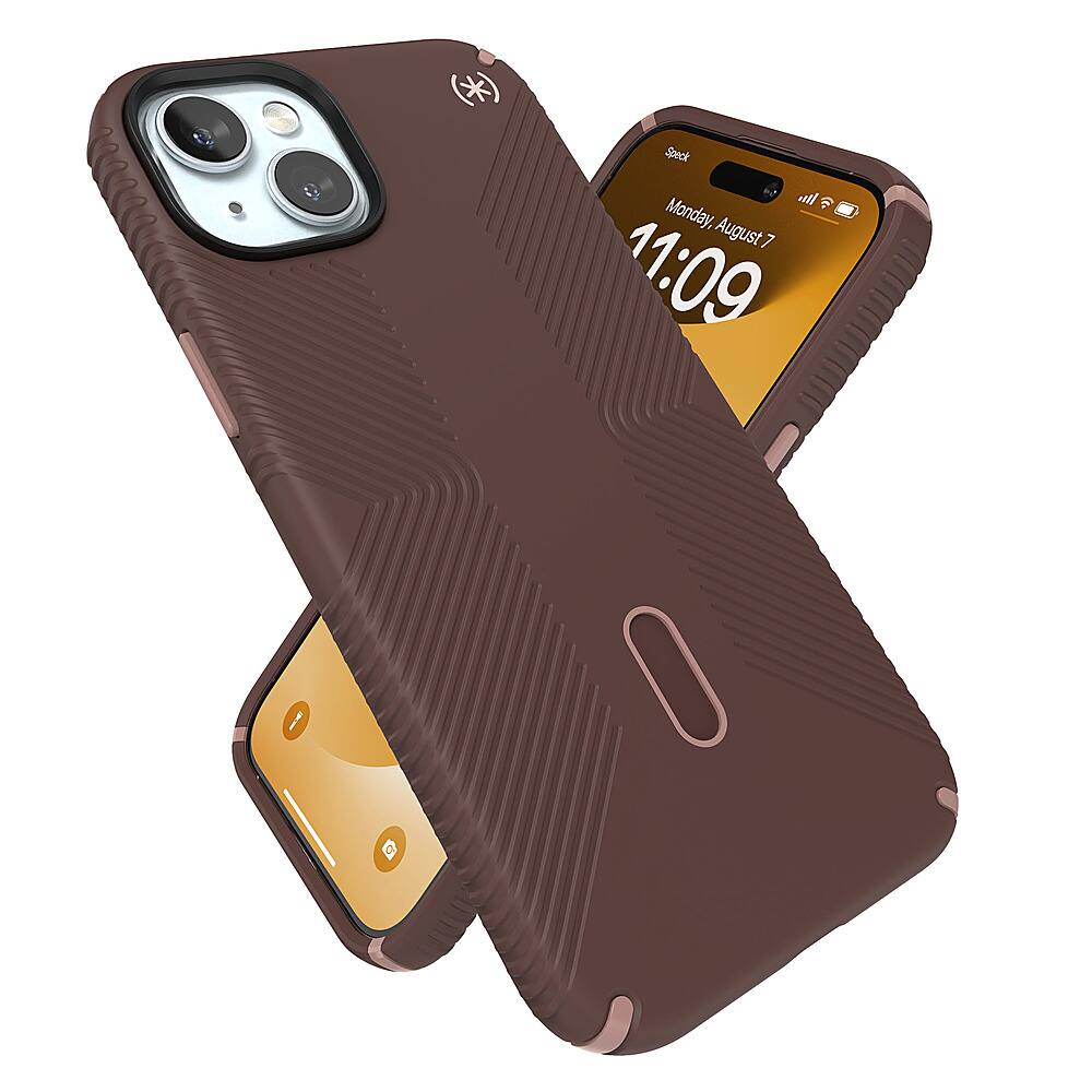 Alt View 3. Speck - Presidio2 Grip ClickLock Case with MagSafe for Apple iPhone 15 Plus/14 Plus - New Planet.