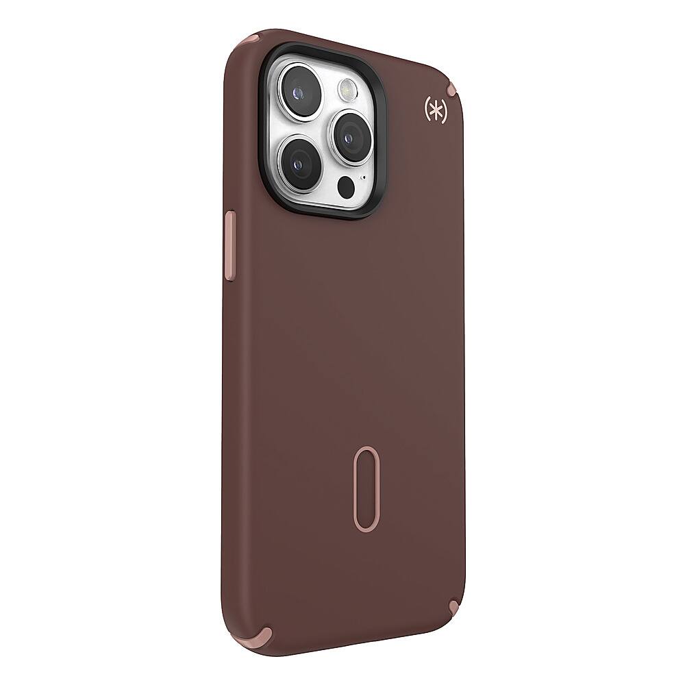 Left. Speck - Presidio2 Pro ClickLock Case with MagSafe for Apple iPhone 15 Pro Max - New Planet.