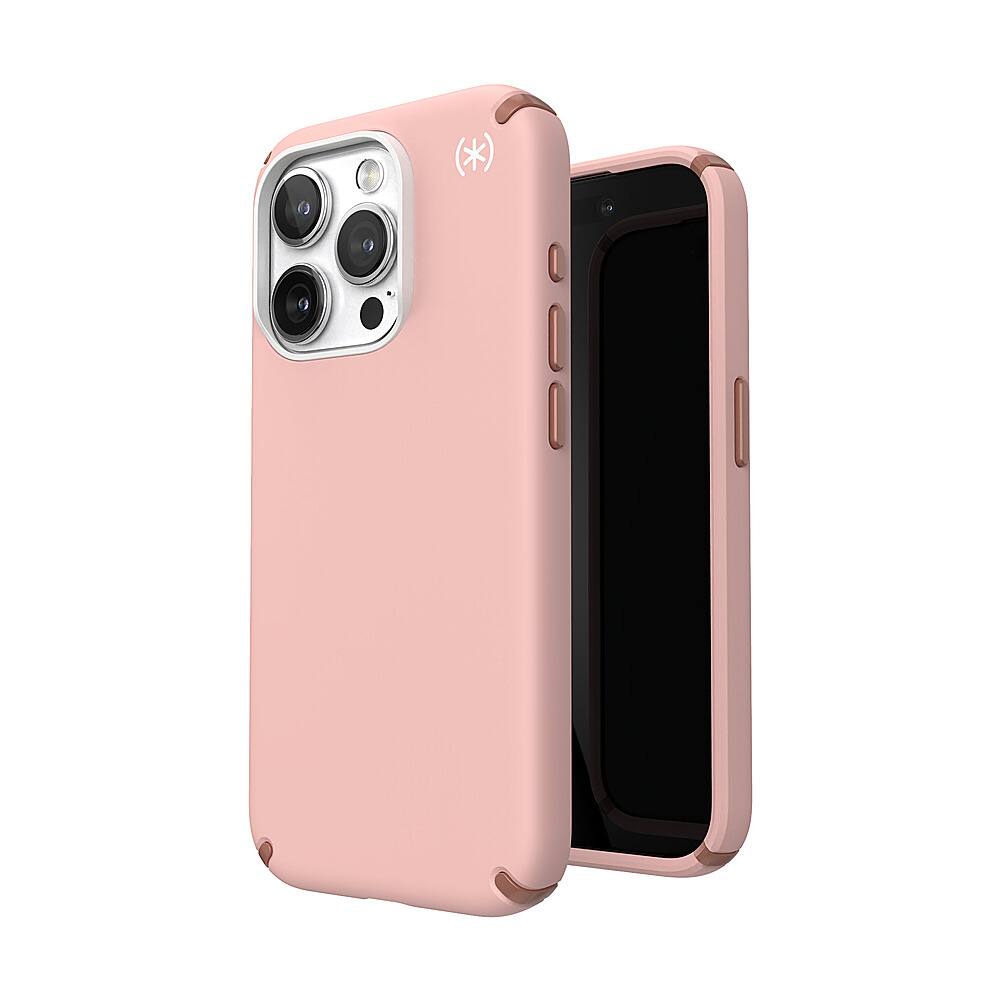 Alt View 1. Speck - Presidio2 Pro Case with MagSafe for Apple iPhone 15 Pro - Dahlia Pink.
