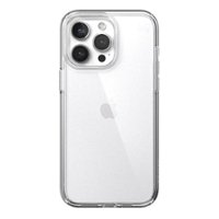 Speck - Presidio Perfect-Clear Case for Apple iPhone 15 Pro Max - Clear - Front_Zoom