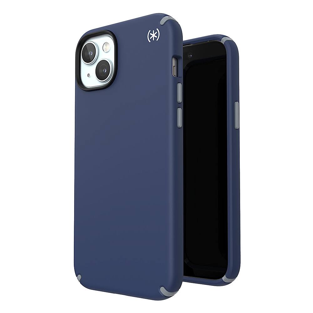 Alt View 1. Speck - Presidio2 Pro Case for Apple iPhone 15 Plus/14 Plus - Coastal Blue.