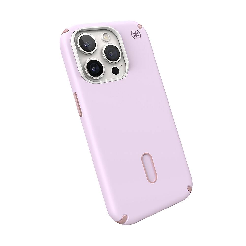 Alt View 2. Speck - Presidio2 Pro ClickLock Case with MagSafe for Apple iPhone 15 Pro - Soft Lilac.