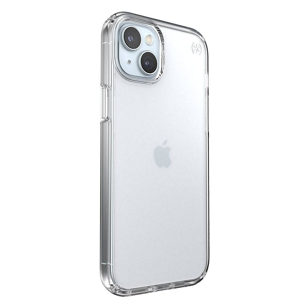 Alt View 1. Speck - Presidio Perfect-Clear Case for Apple iPhone 15 Plus/14 Plus - Clear.