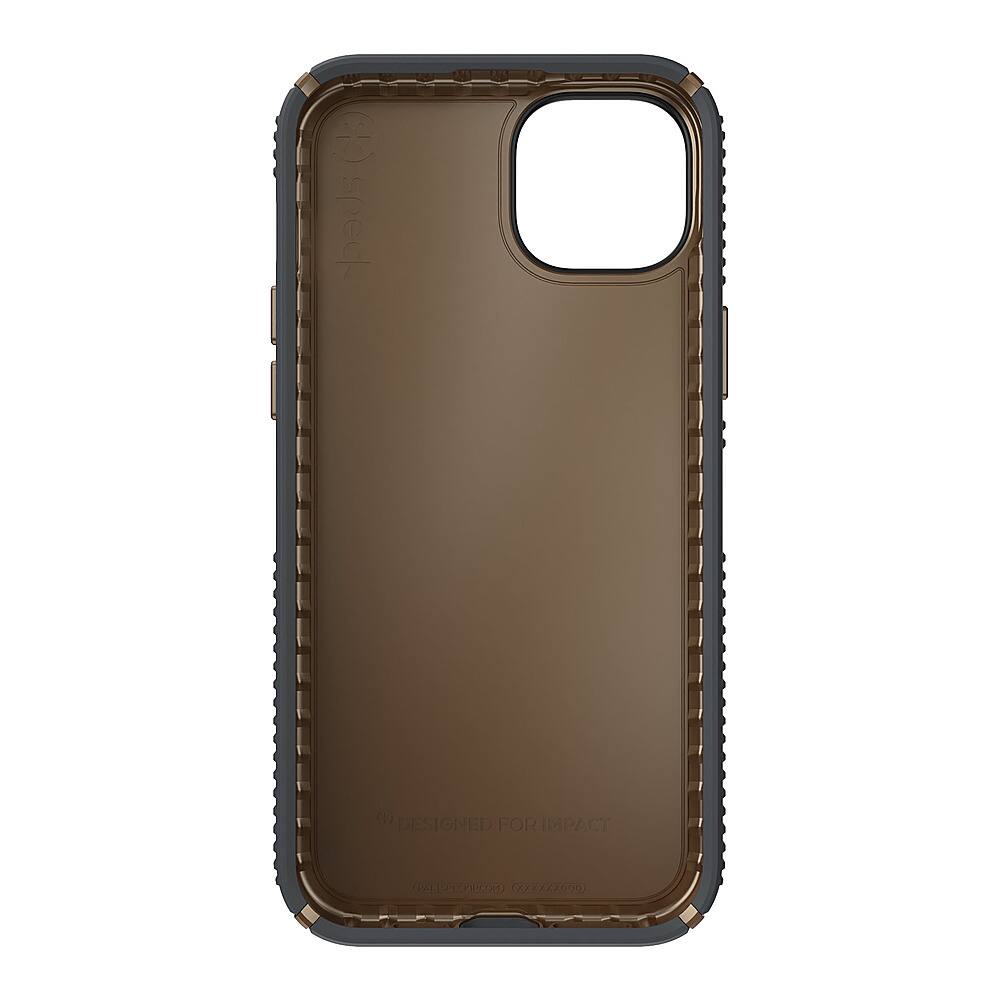 Alt View 11. Speck - Presidio2 Grip Case for Apple iPhone 15 Plus/14 Plus - Charcoal Gray.