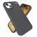 Alt View 3. Speck - Presidio2 Grip Case for Apple iPhone 15 Plus/14 Plus - Charcoal Gray.