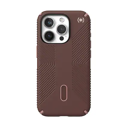 Front. Speck - Presidio2 Grip ClickLock Case with MagSafe for Apple iPhone 15 Pro - New Planet.