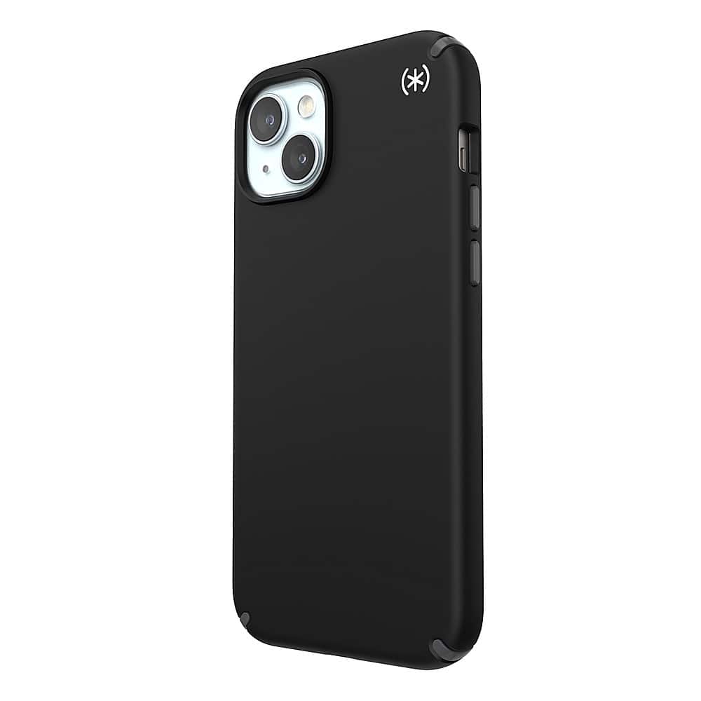 Left. Speck - Presidio2 Pro Case for Apple iPhone 15 Plus/14 Plus - Black.