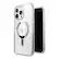 Alt View 1. Speck - Presidio Perfect-Clear Grip ClickLock Case with MagSafe for Apple iPhone 15 Pro Max - Clear/Chrome.