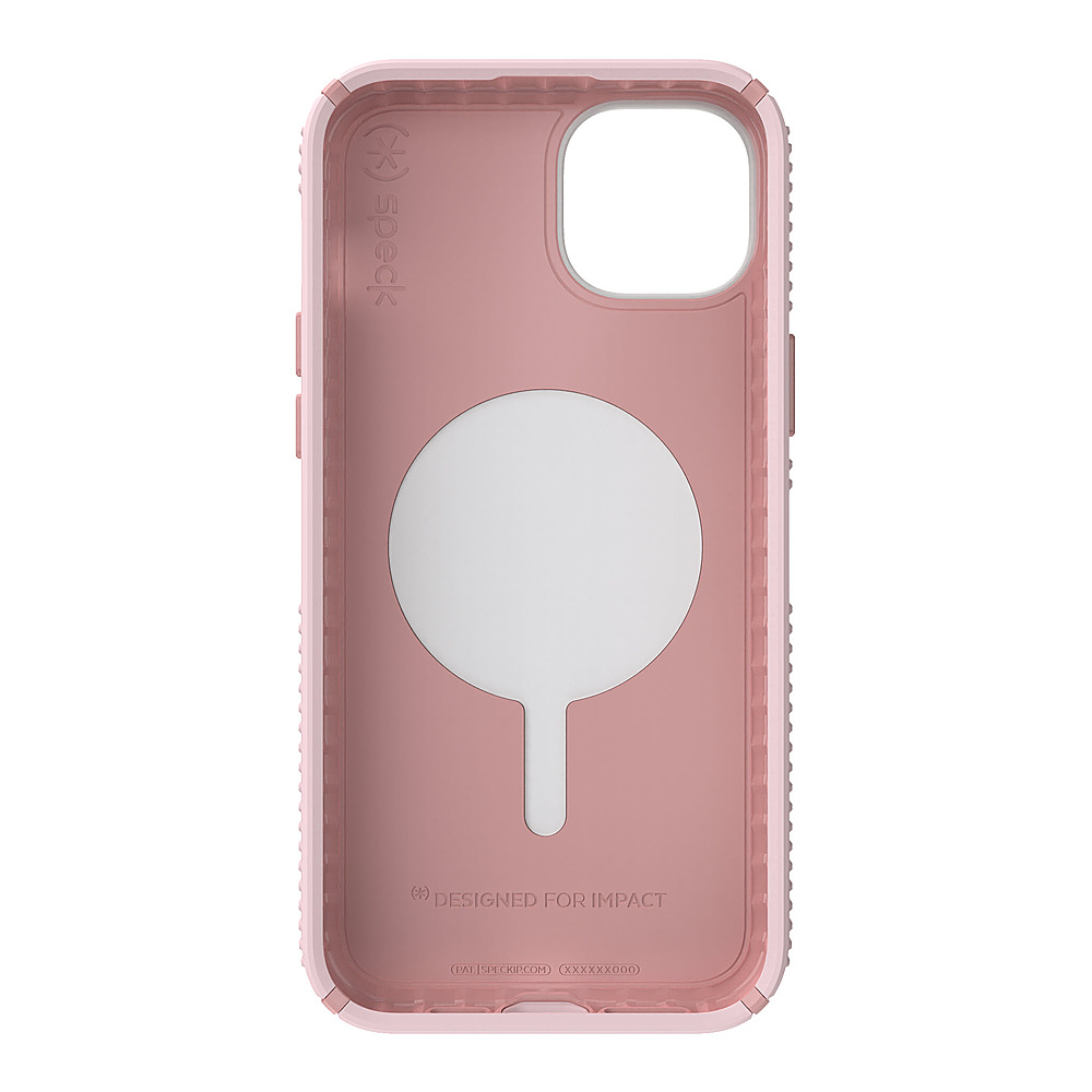 Guess Saffiano MagSafe case for iPhone 15 Plus – pink