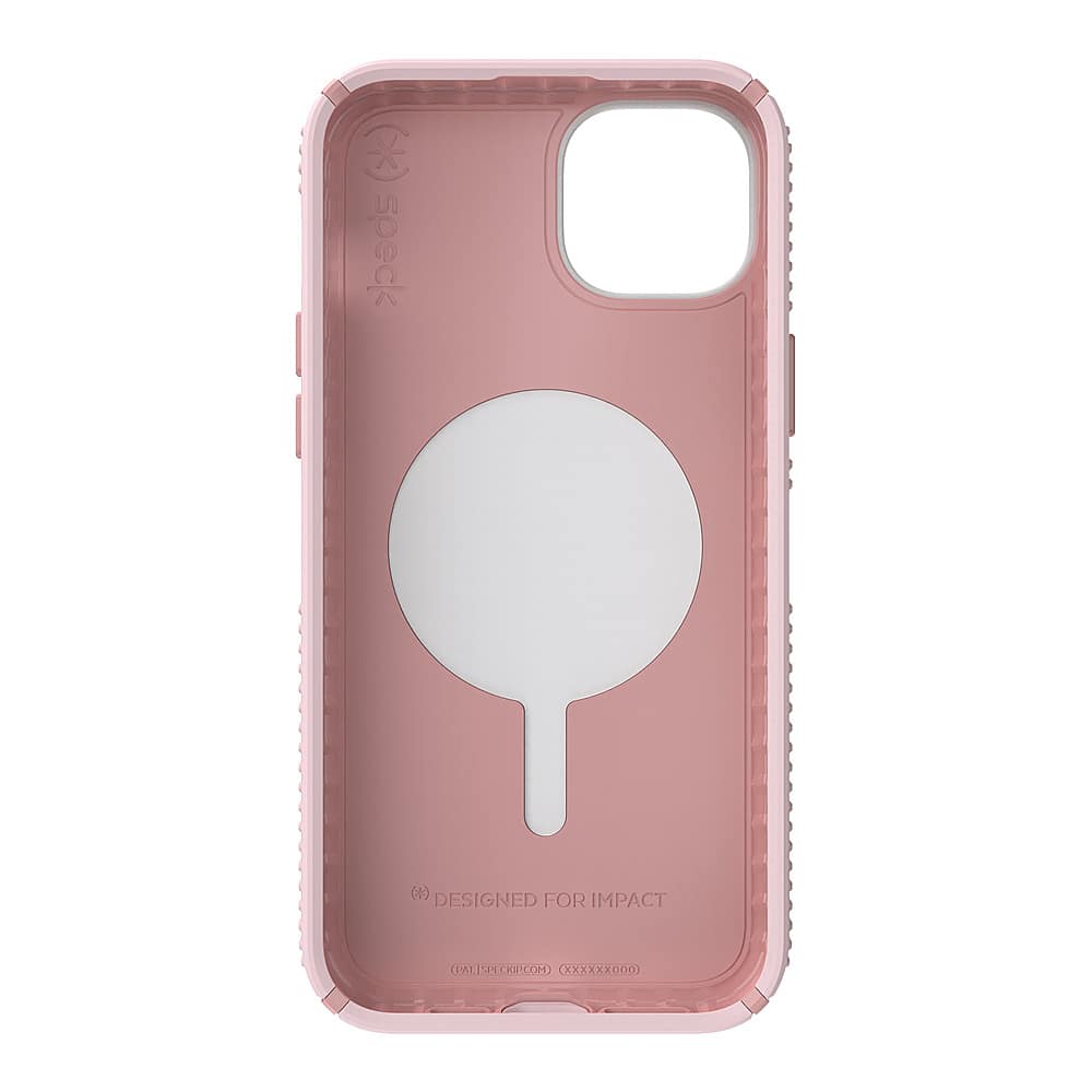 Alt View 11. Speck - Presidio2 Grip Case with MagSafe for Apple iPhone 15 Plus/14 Plus - Nimbus Pink.