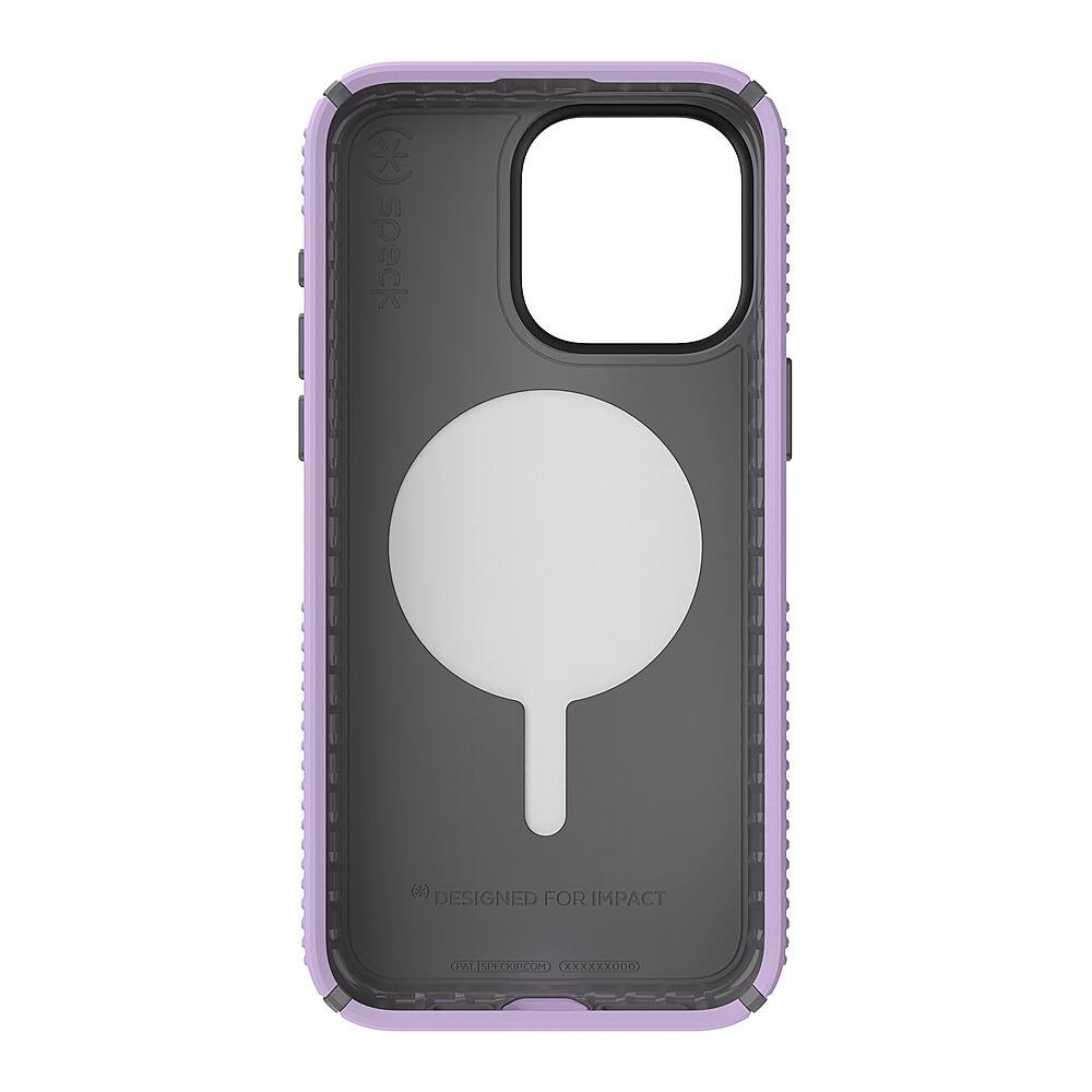 Alt View 11. Speck - Presidio2 Grip Case with MagSafe for Apple iPhone 15 Pro Max - Spring Purple.