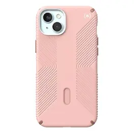 Speck - Presidio2 Grip ClickLock Case with MagSafe for Apple iPhone 15 Plus/14 Plus - Dahlia Pink