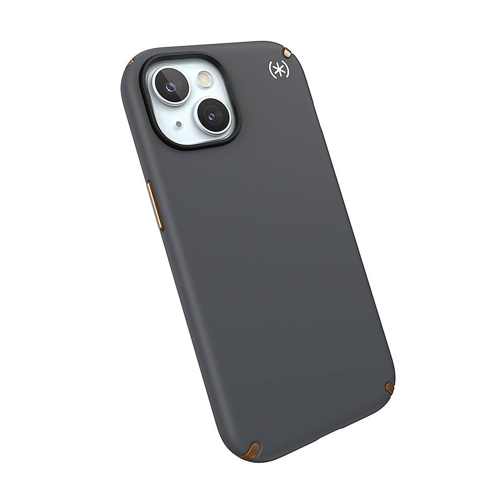 Alt View 2. Speck - Presidio2 Pro Case with MagSafe for Apple iPhone 15/14/13 - Charcoal Gray.