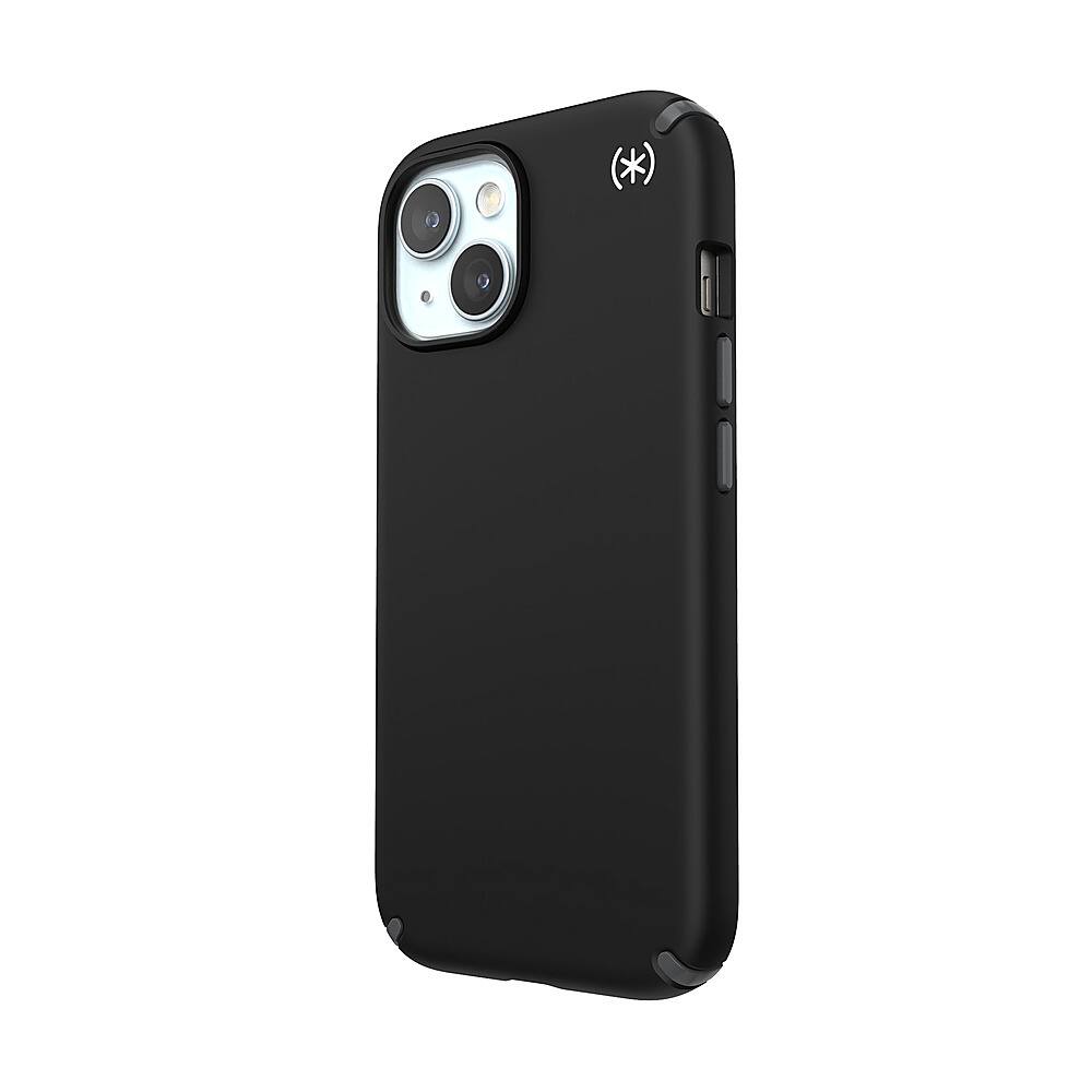 Left. Speck - Presidio2 Pro Case for Apple iPhone 15/14/13 - Black.